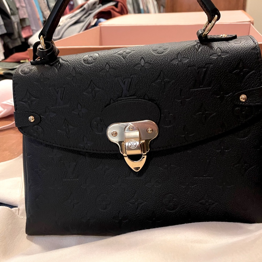 🔥🔥S O L D 🔥🔥New LV Empreinte Georges MM Black